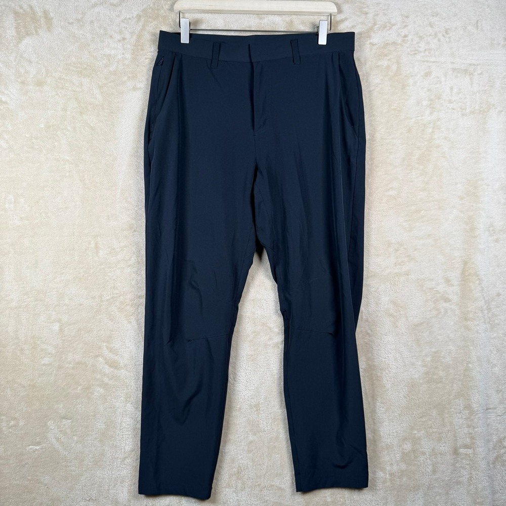 Fabletics The‎ Don Trouser Black Athletic Pants Men's Performance Slim Size M